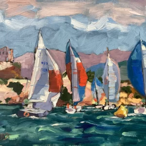 Regatta in Green Waters